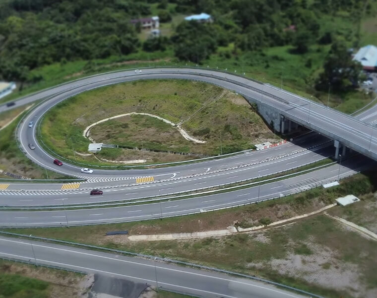 Simanggang (Sri Aman) Interchange, Pan Borneo Sarawak, Malaysia