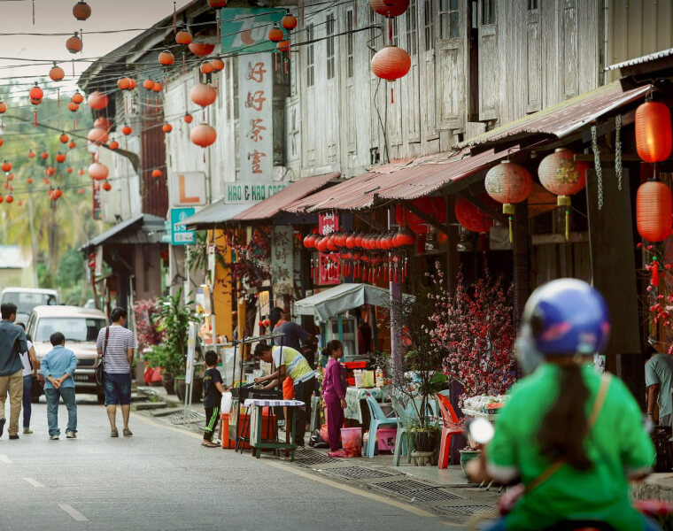 Siniawan Heritage Town & Night Market)