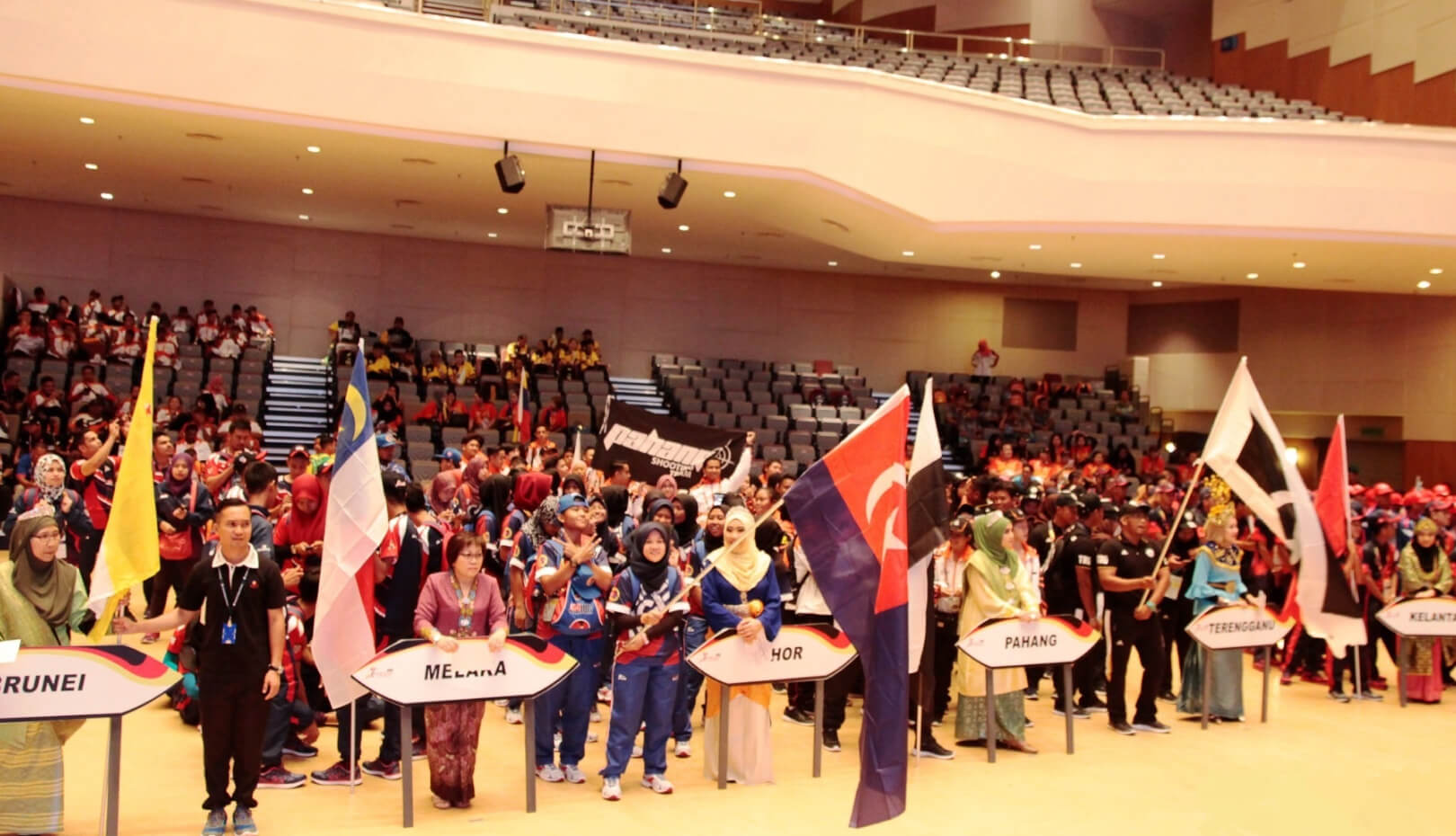 Opening ceremony of SUKMA Games Village at UNIMAS